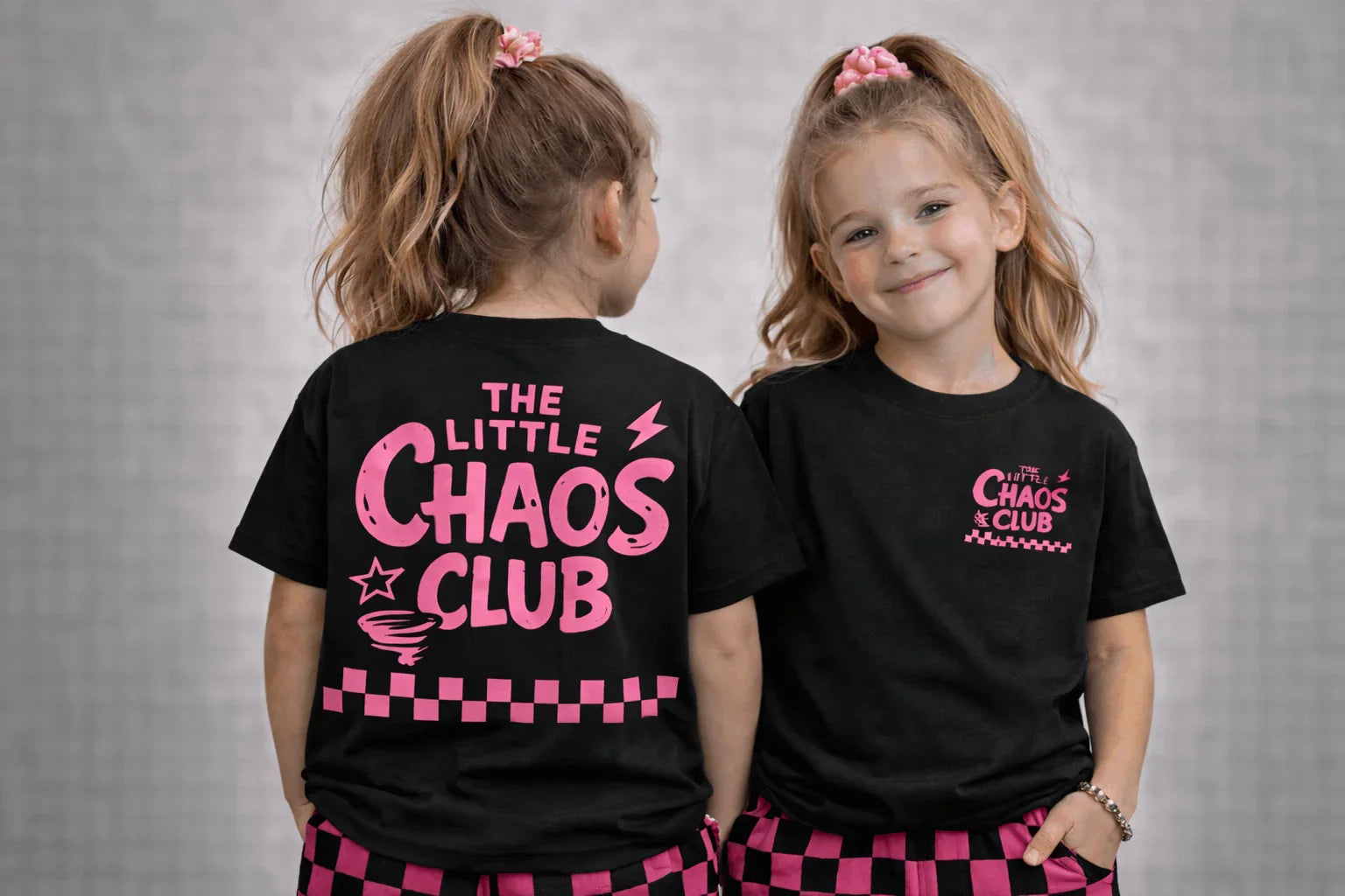 The Little Chaos Club Pink Kids T-Shirt