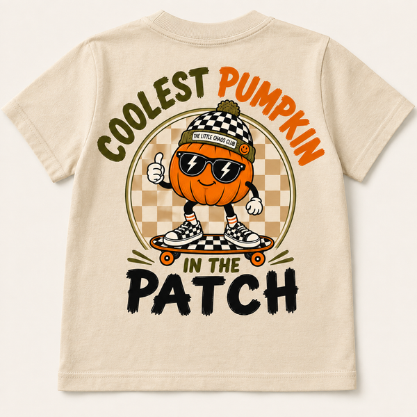 Coolest Pumpkin in the Patch Kids T-Shirt, Jumper or Hoodie