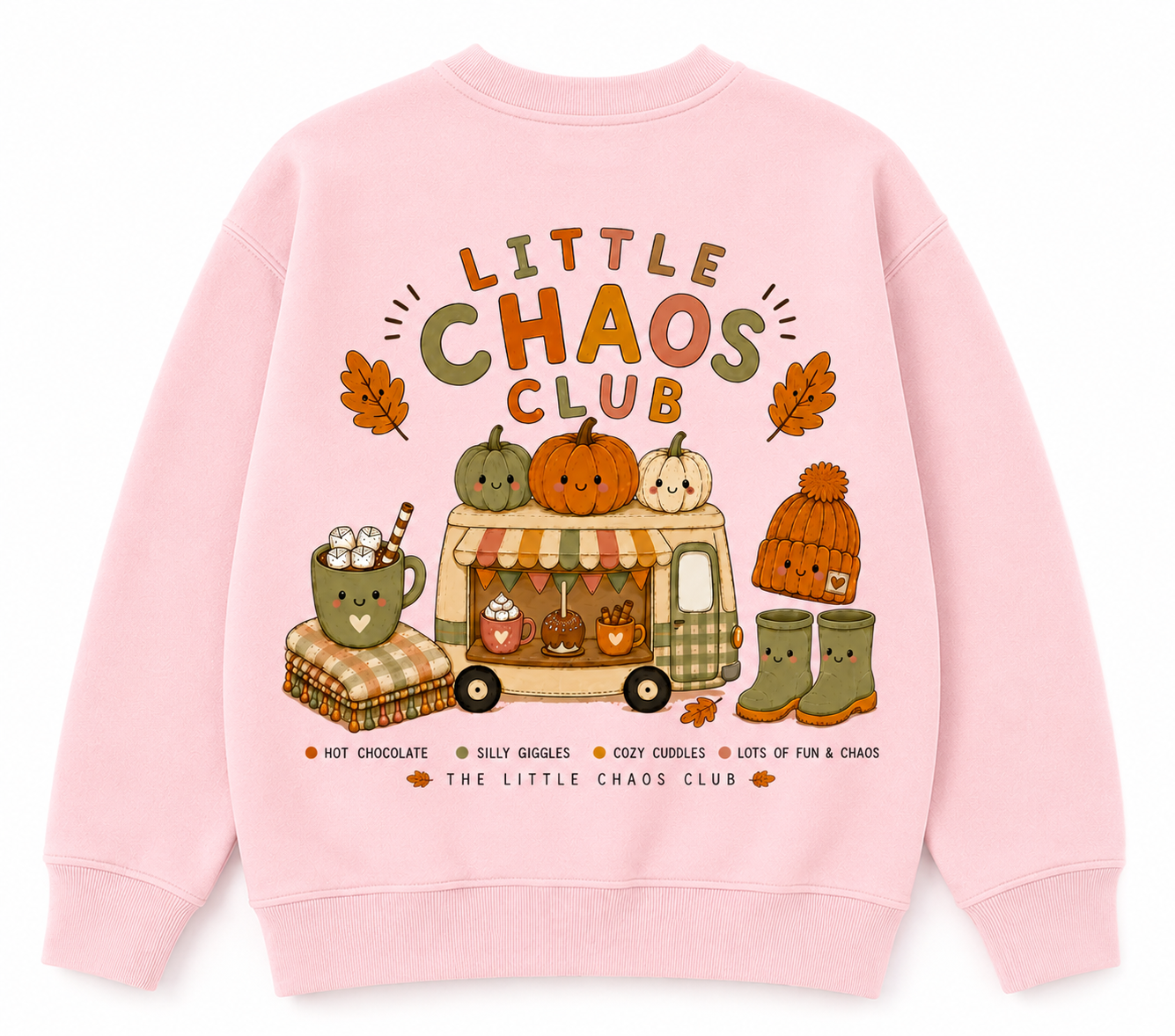 Cosy season kids autumn jumper, t shirt or hoodie