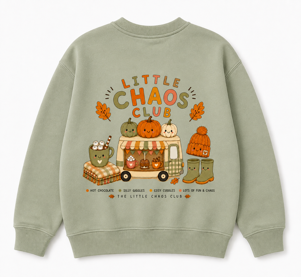 Cosy season kids autumn jumper, t shirt or hoodie