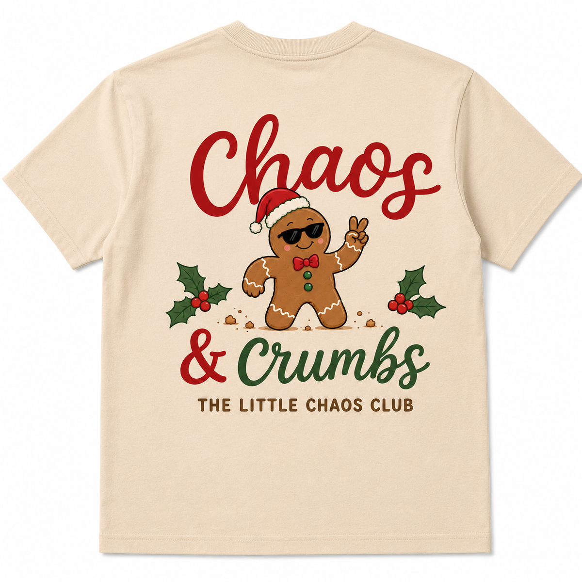 Christmas Chaos & Crumbs Kids T-Shirt, jumper or hoodie