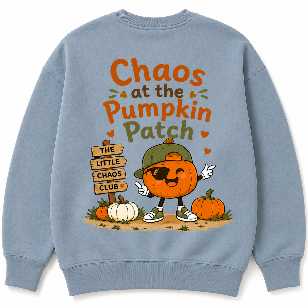 Chaos at the pumpkin patch kids t shirt, jumper or Hoodie