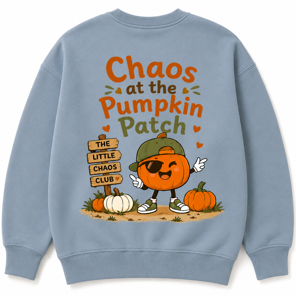 Chaos at the pumpkin patch kids t shirt, jumper or Hoodie