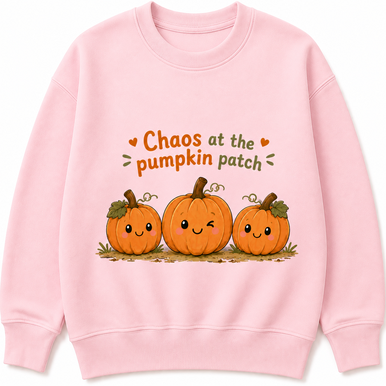 Chaos at the pumpkin patch kids t shirt, jumper or Hoodie