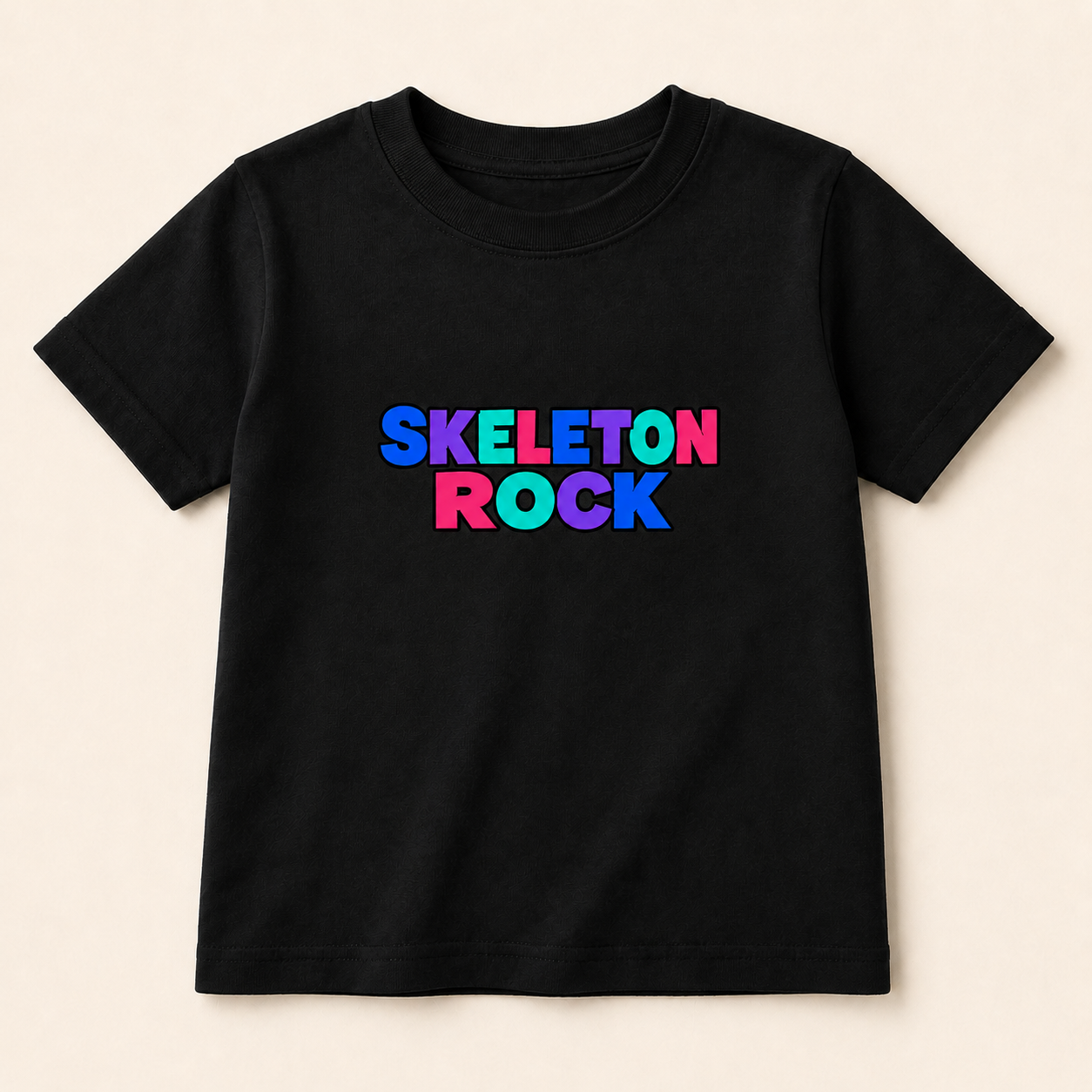 Skeleton Rock kids t shirt/hoodie/jumper