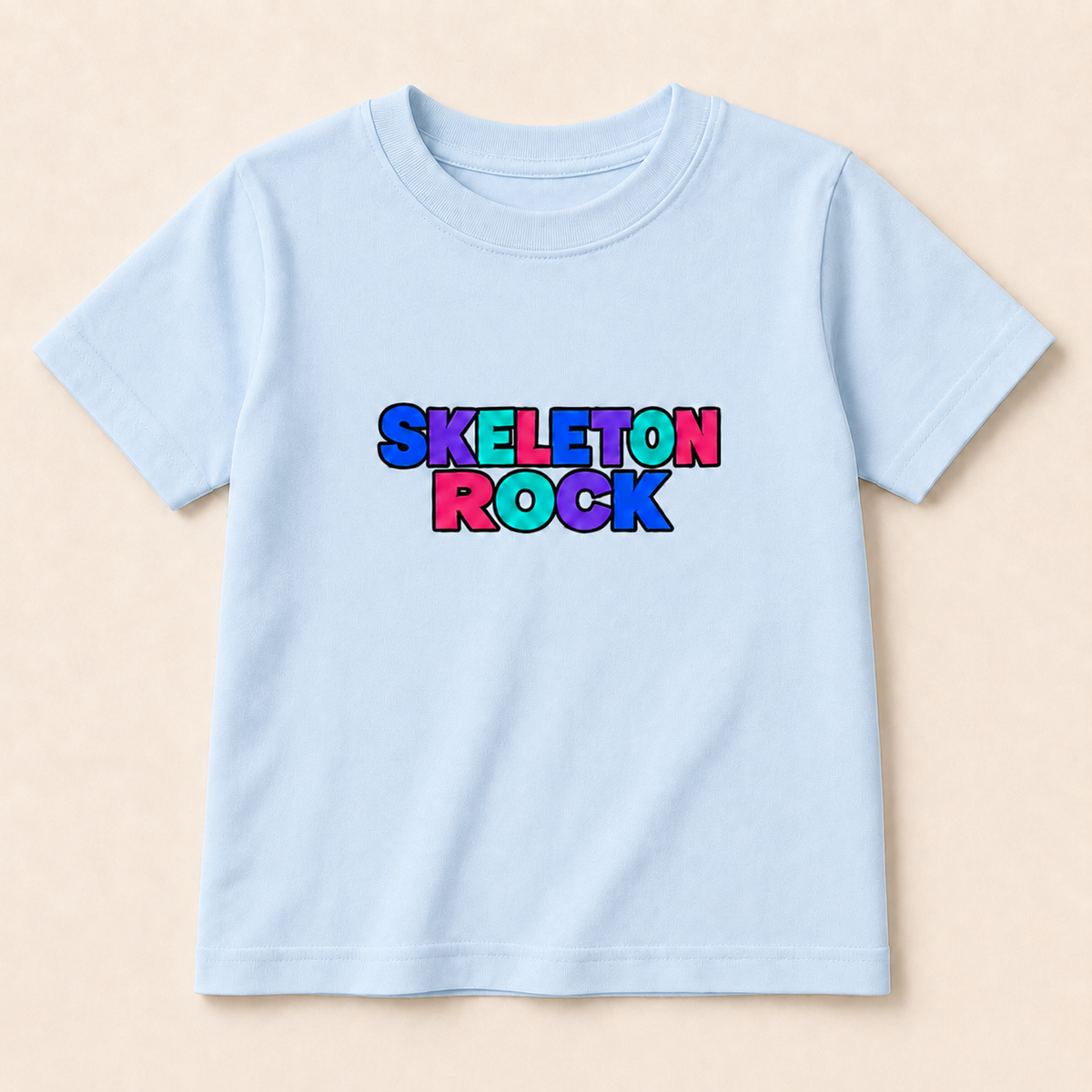 Skeleton Rock kids t shirt/hoodie/jumper