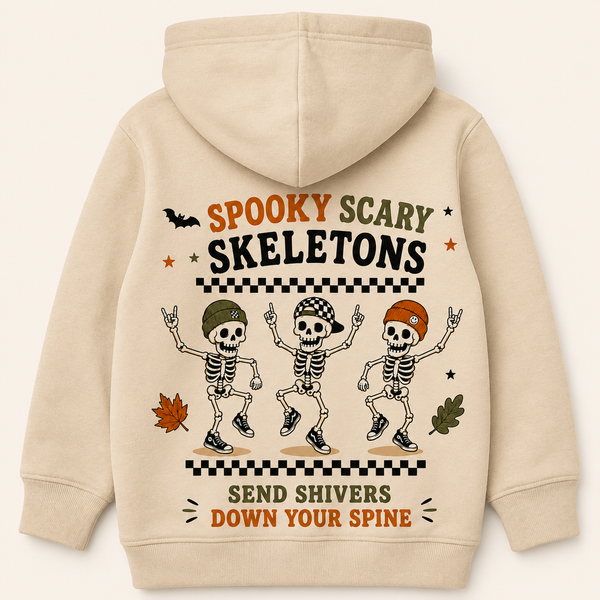 Spooky Scary Skeletons Kids T shirt, Jumper or Hoodie