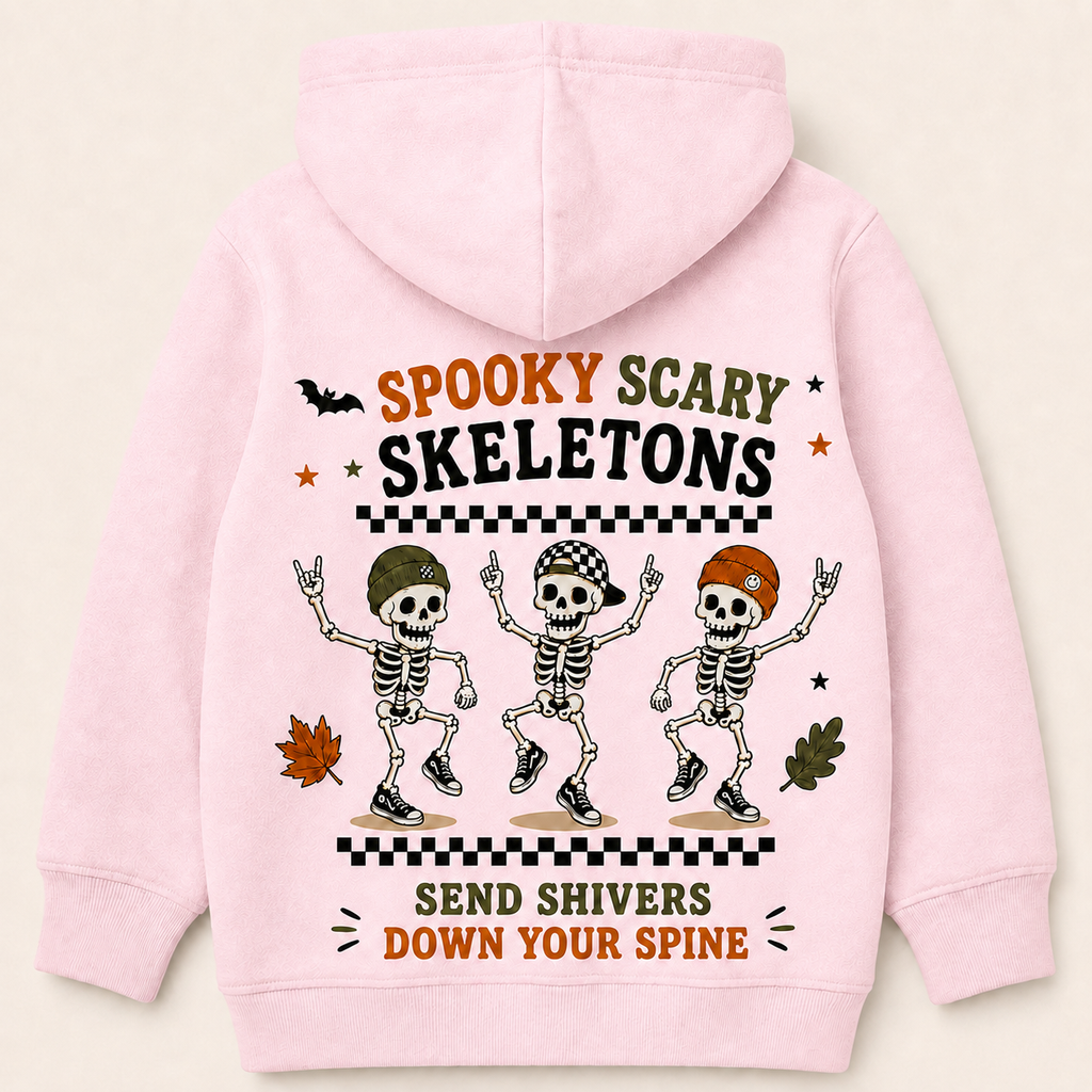 Spooky Scary Skeletons Kids T shirt, Jumper or Hoodie
