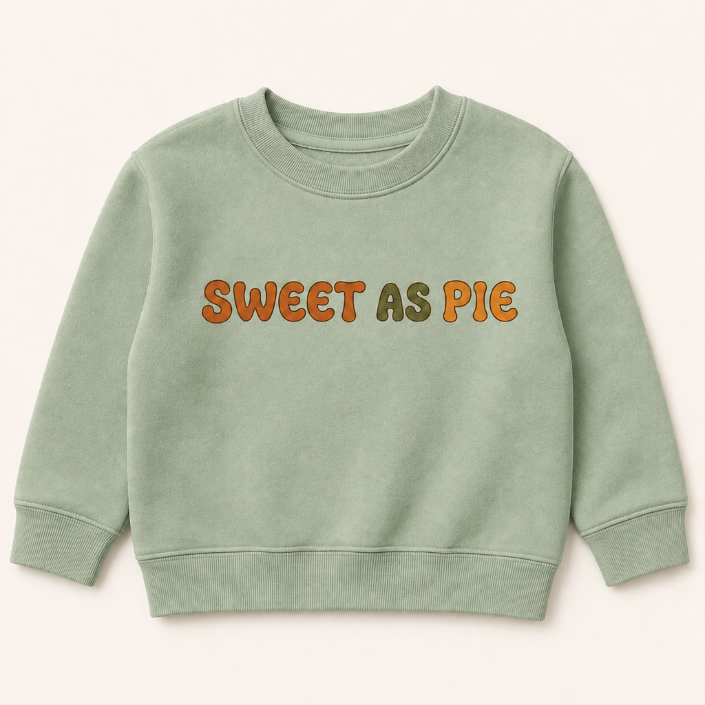 Sweet as pie kids autumn T shirt, Jumper or hoodie