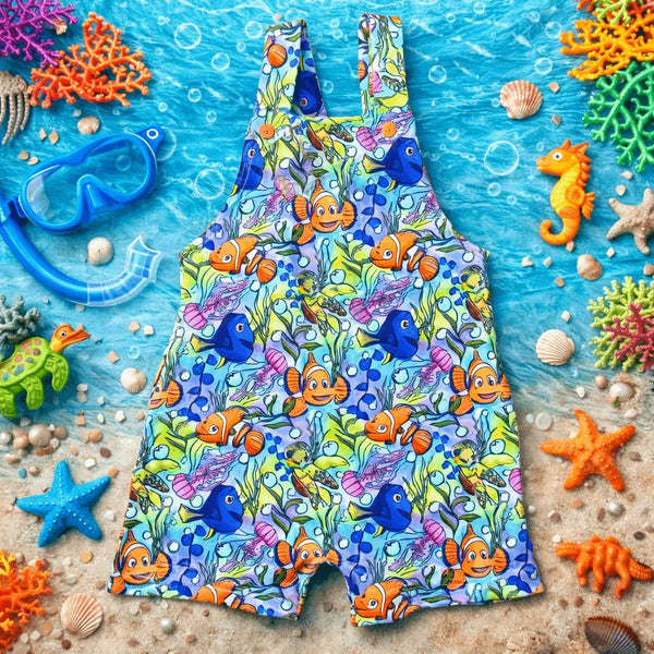 Handmade Short Dungarees