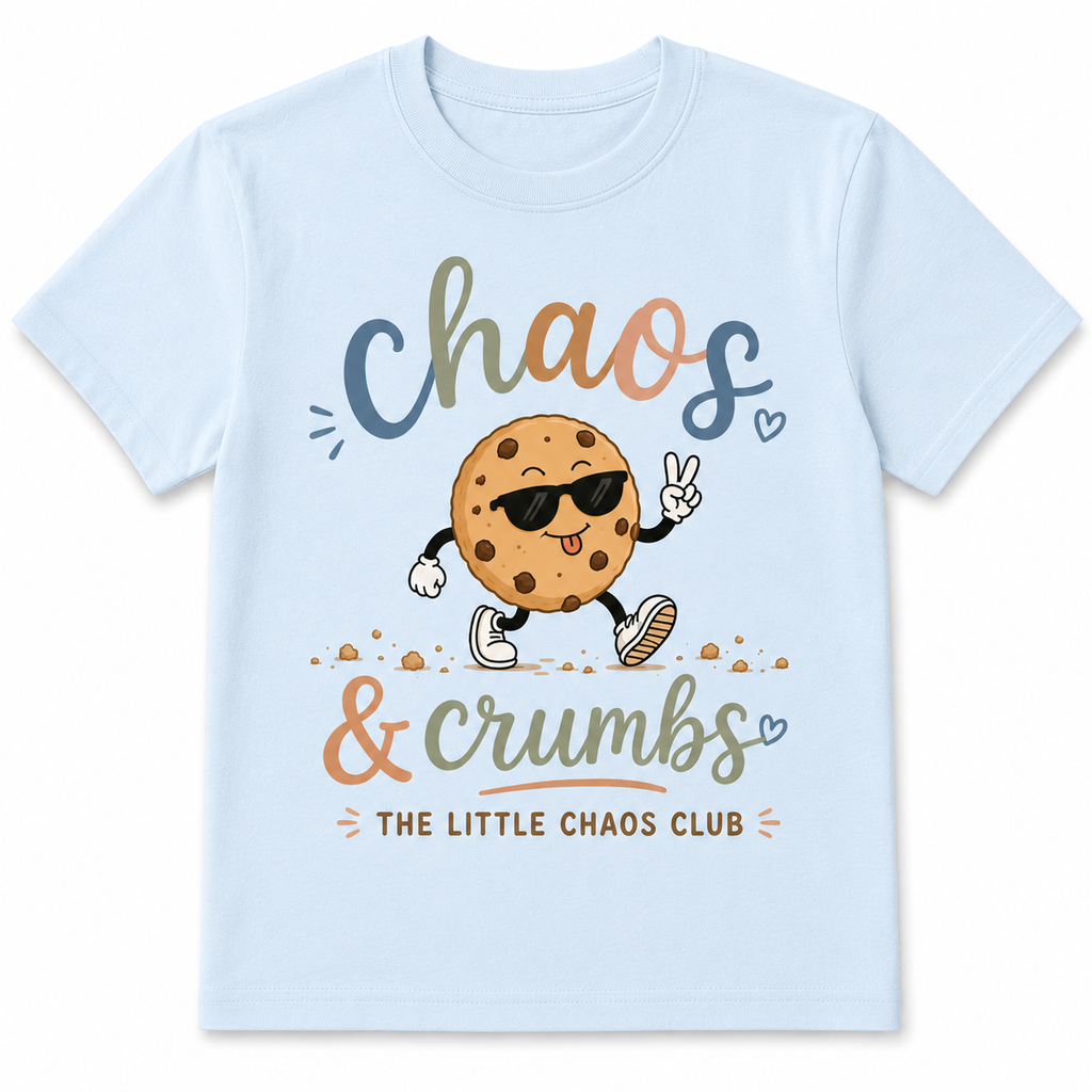 Chaos & Crumbs Kids Graphic T-Shirt