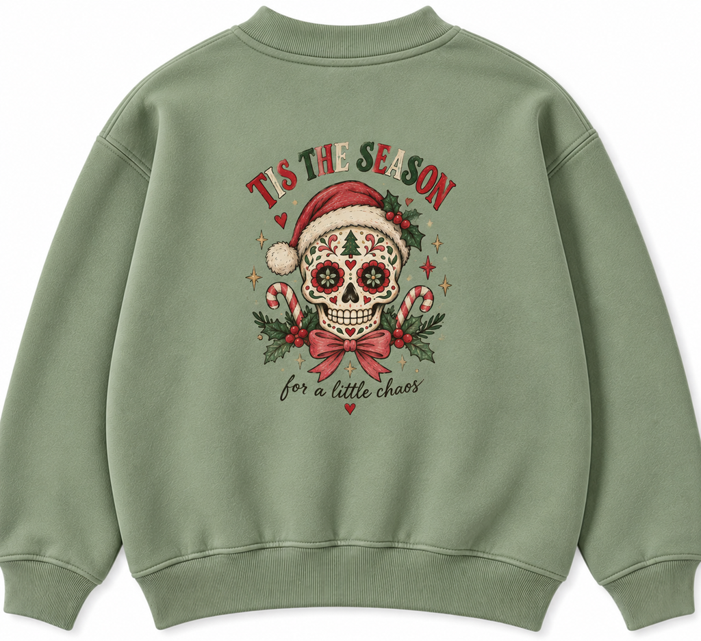 Christmas Sugar skull T shirt, Jumper or hoodie