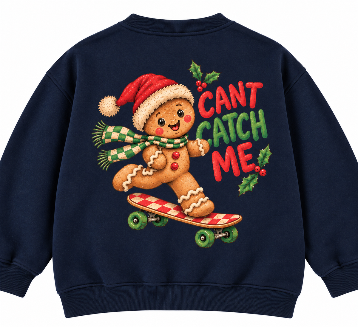 Can't catch me gingerbread man T shirt, Jumper or hoodie
