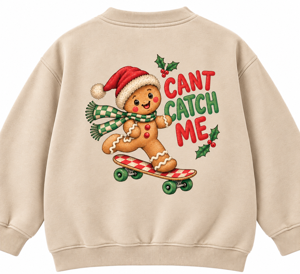 Can't catch me gingerbread man T shirt, Jumper or hoodie