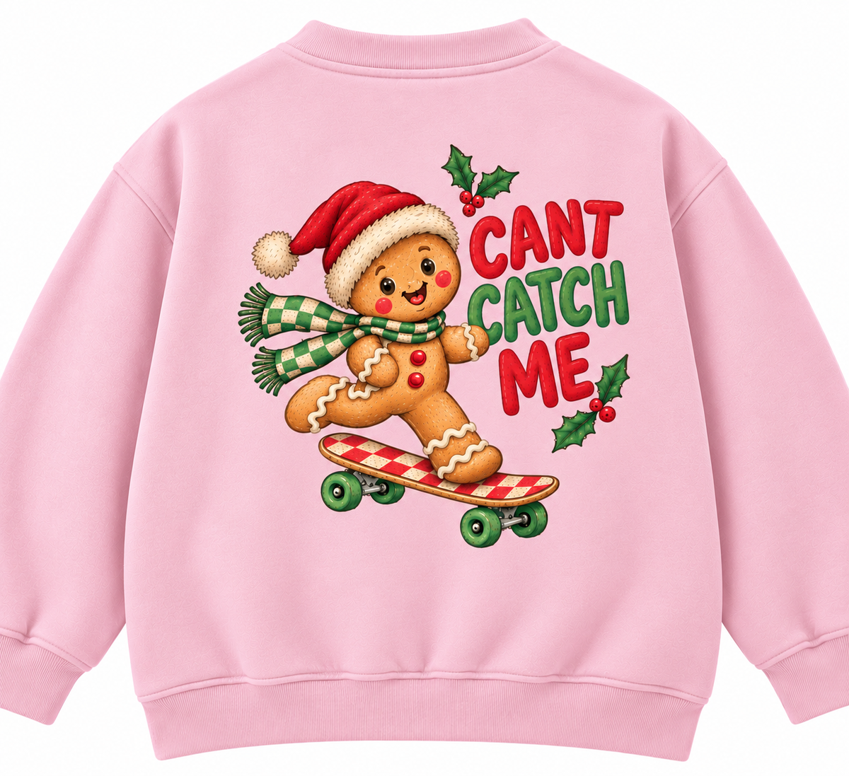 Can't catch me gingerbread man T shirt, Jumper or hoodie