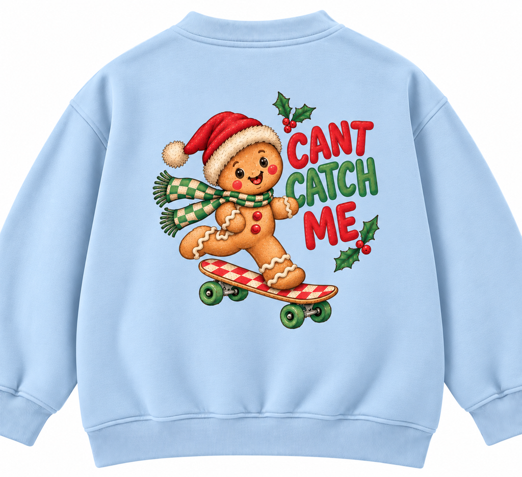 Can't catch me gingerbread man T shirt, Jumper or hoodie