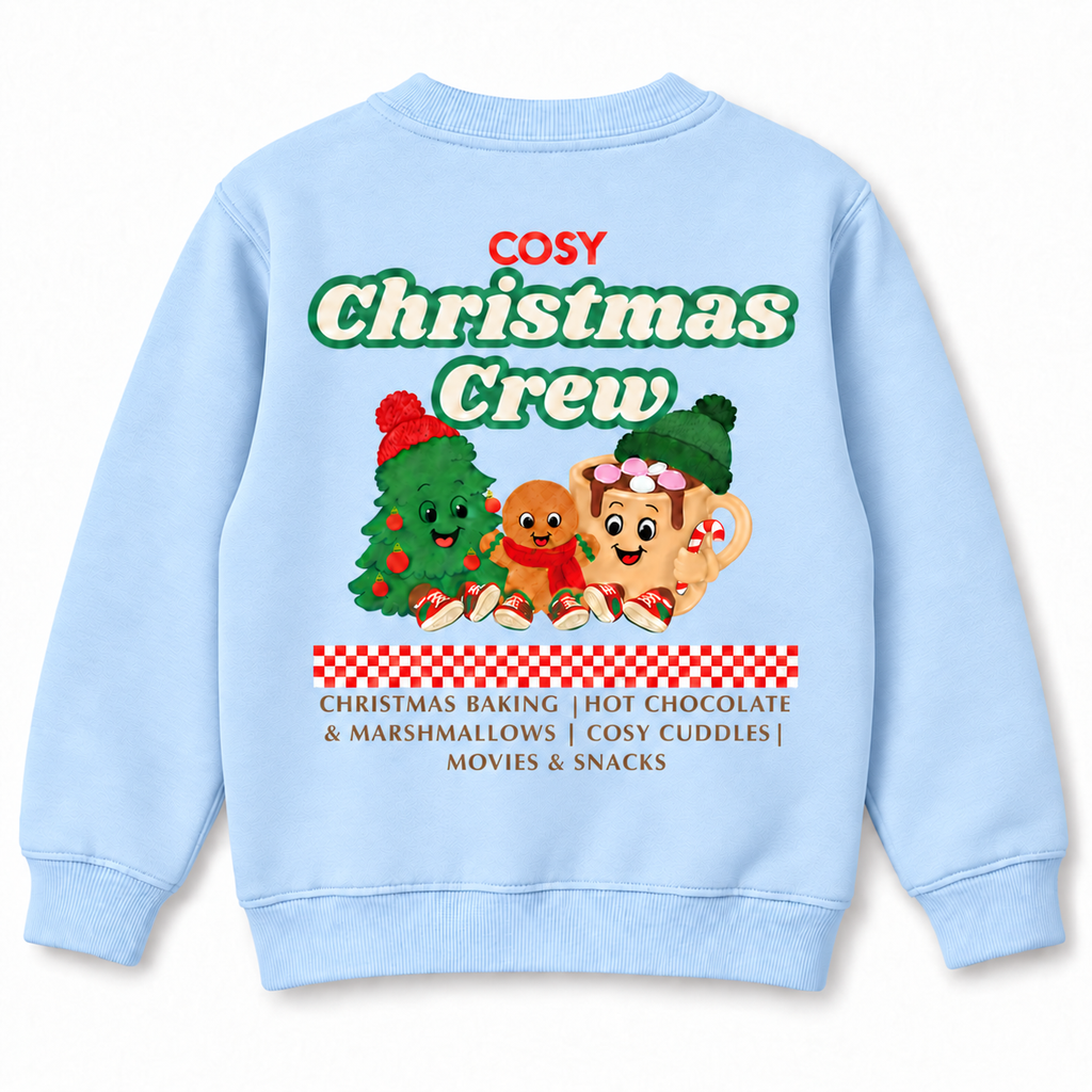Cosy Christmas Crew T shirt, Jumper or hoodie