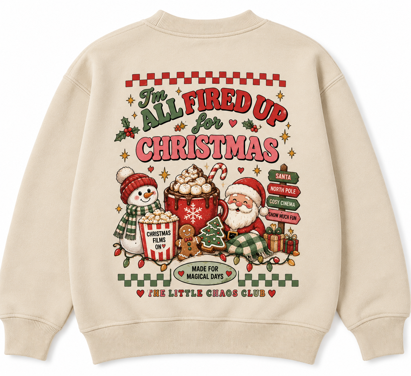 I’m All Fired Up for Christmas T shirt, jumper or hoodie