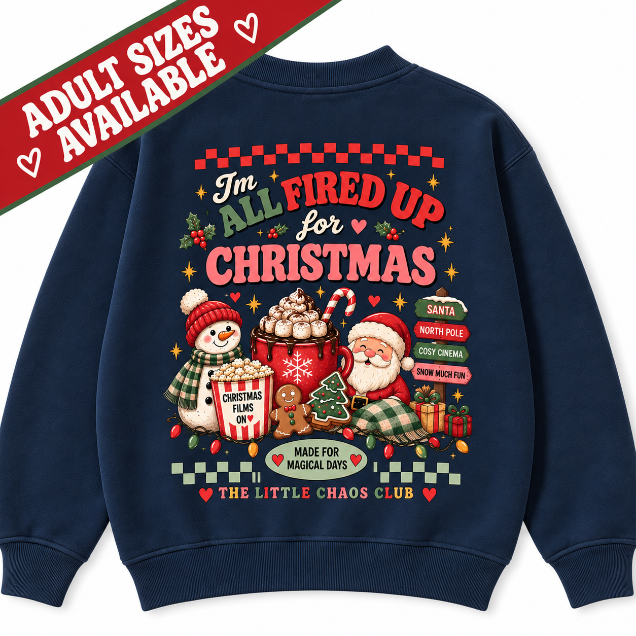 I’m All Fired Up for Christmas T shirt, jumper or hoodie