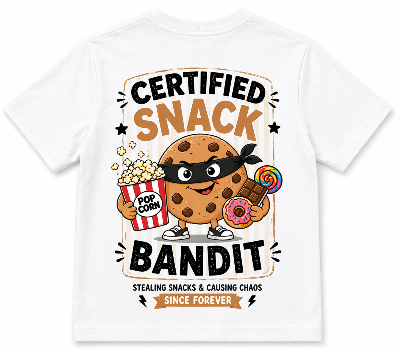 Certified snack bandit T shirt