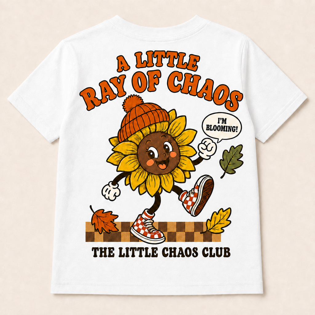 A little ray of chaos sunshine kids t shirt, jumper or hoodie
