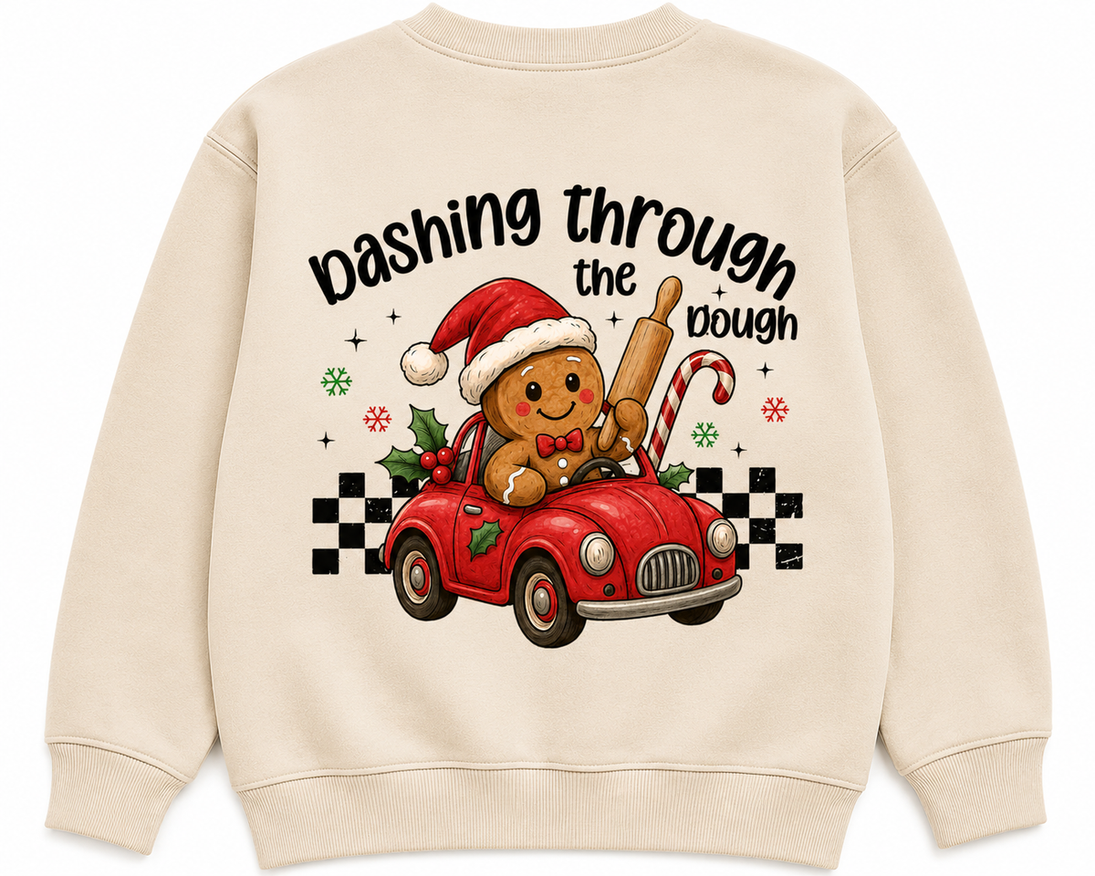 Dashing Through the Dough Christmas T shirt, Jumper or hoodie product image