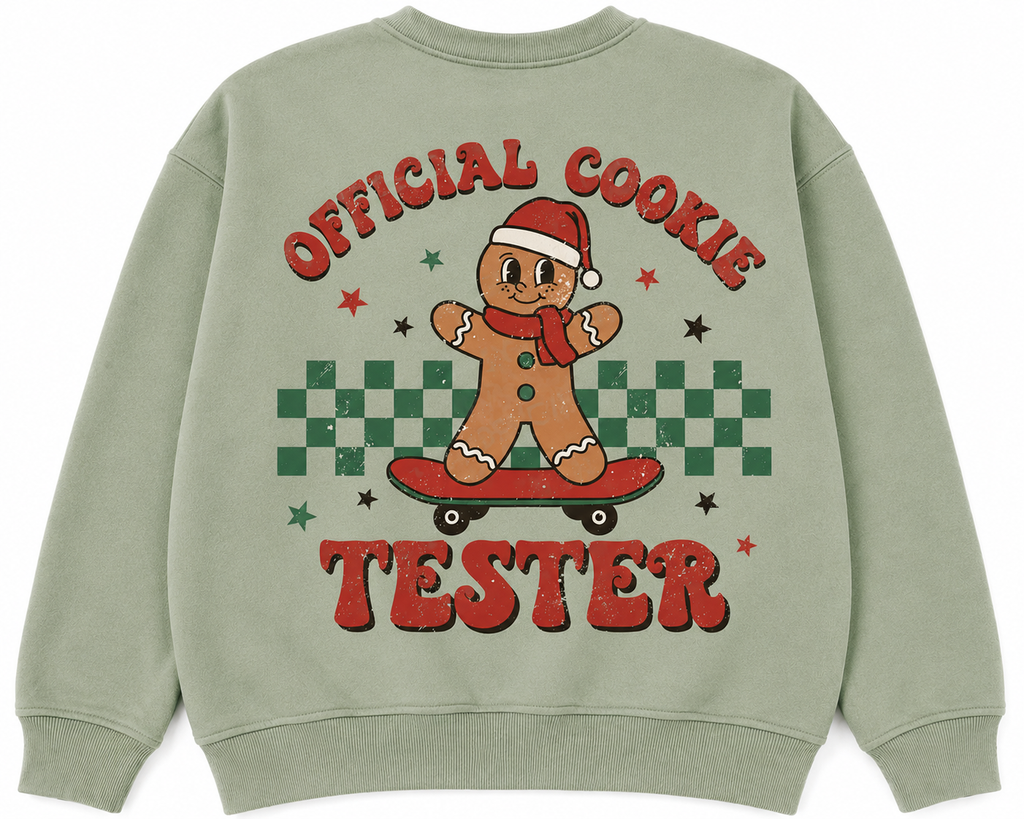 Official Cookie Tester Christmas T shirt, Jumper or hoodie