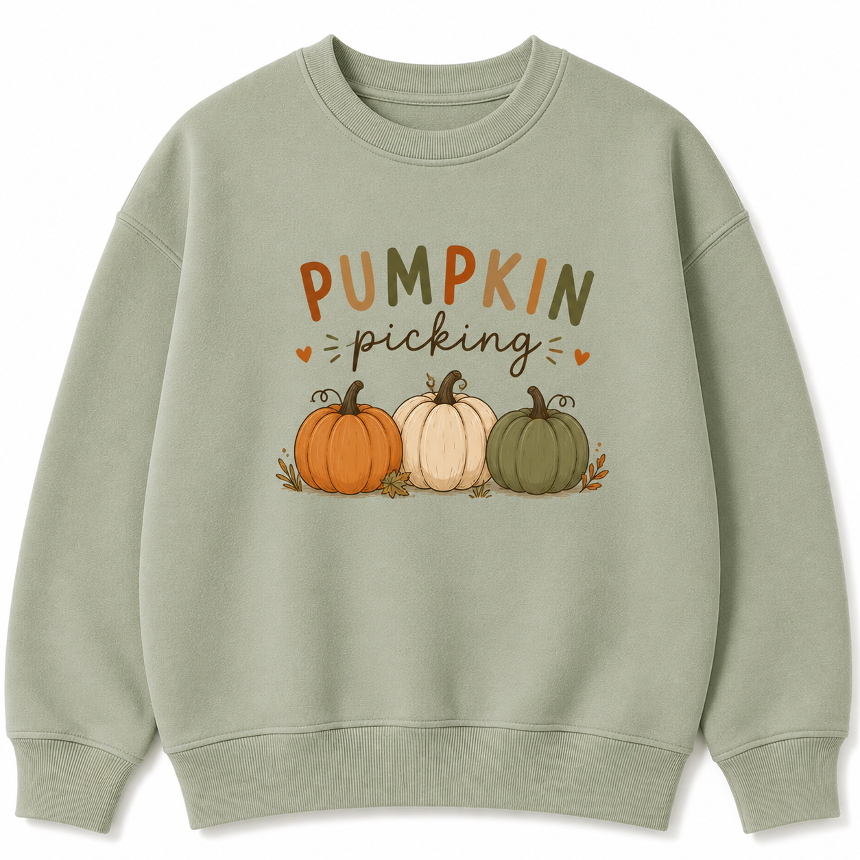 Pumpkin Picking Kids Cosy Autumn Jumper/hoodie/Tshirt