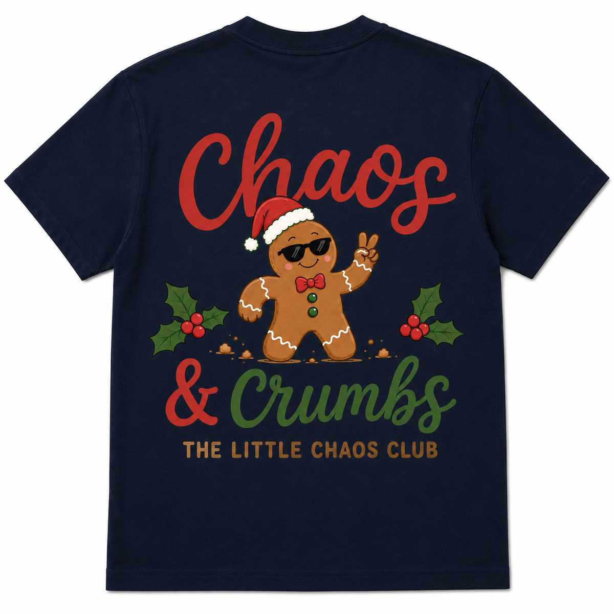 Christmas Chaos & Crumbs Kids T-Shirt, jumper or hoodie