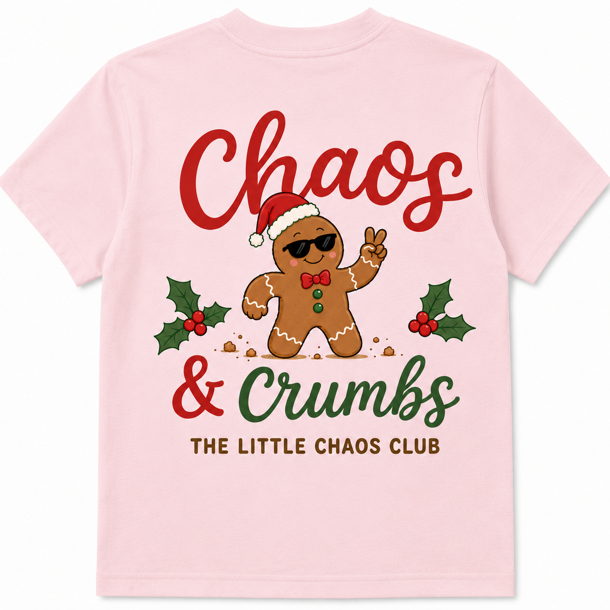 Christmas Chaos & Crumbs Kids T-Shirt, jumper or hoodie