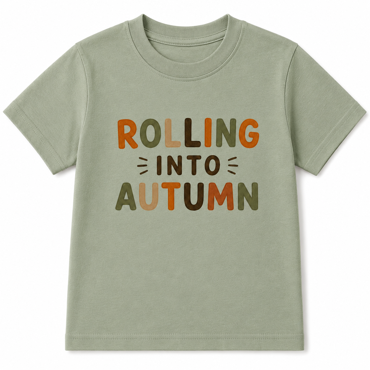 Rolling into autumn kids t shirt, hoodie or jumper