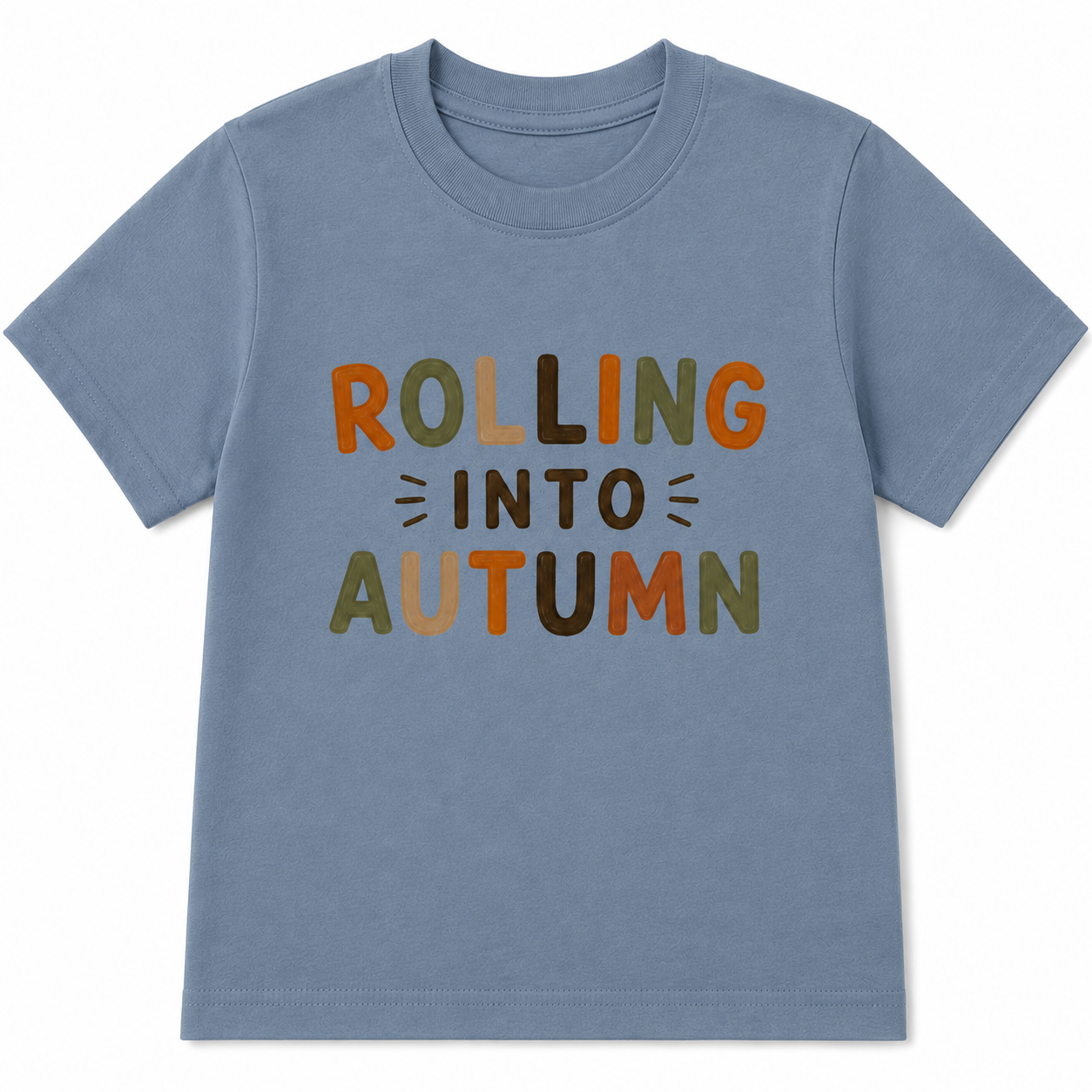Rolling into autumn kids t shirt, hoodie or jumper