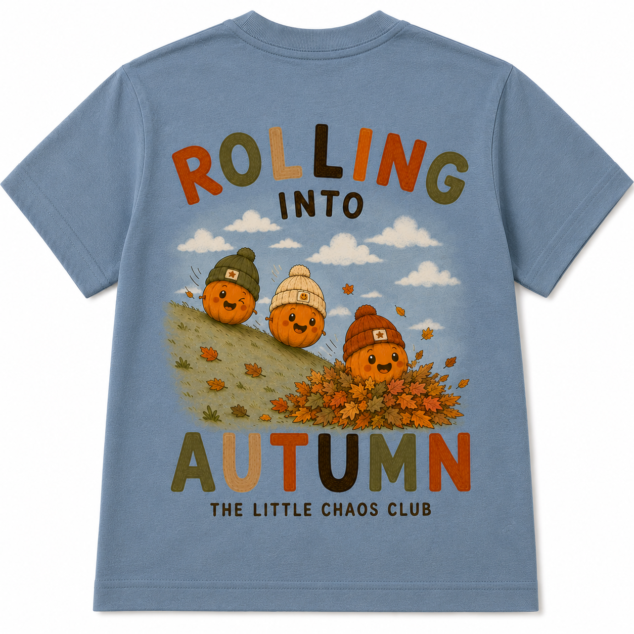 Rolling into autumn kids t shirt, hoodie or jumper