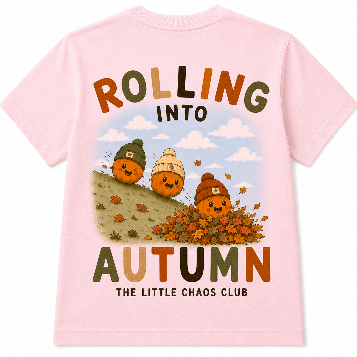 Rolling into autumn kids t shirt, hoodie or jumper