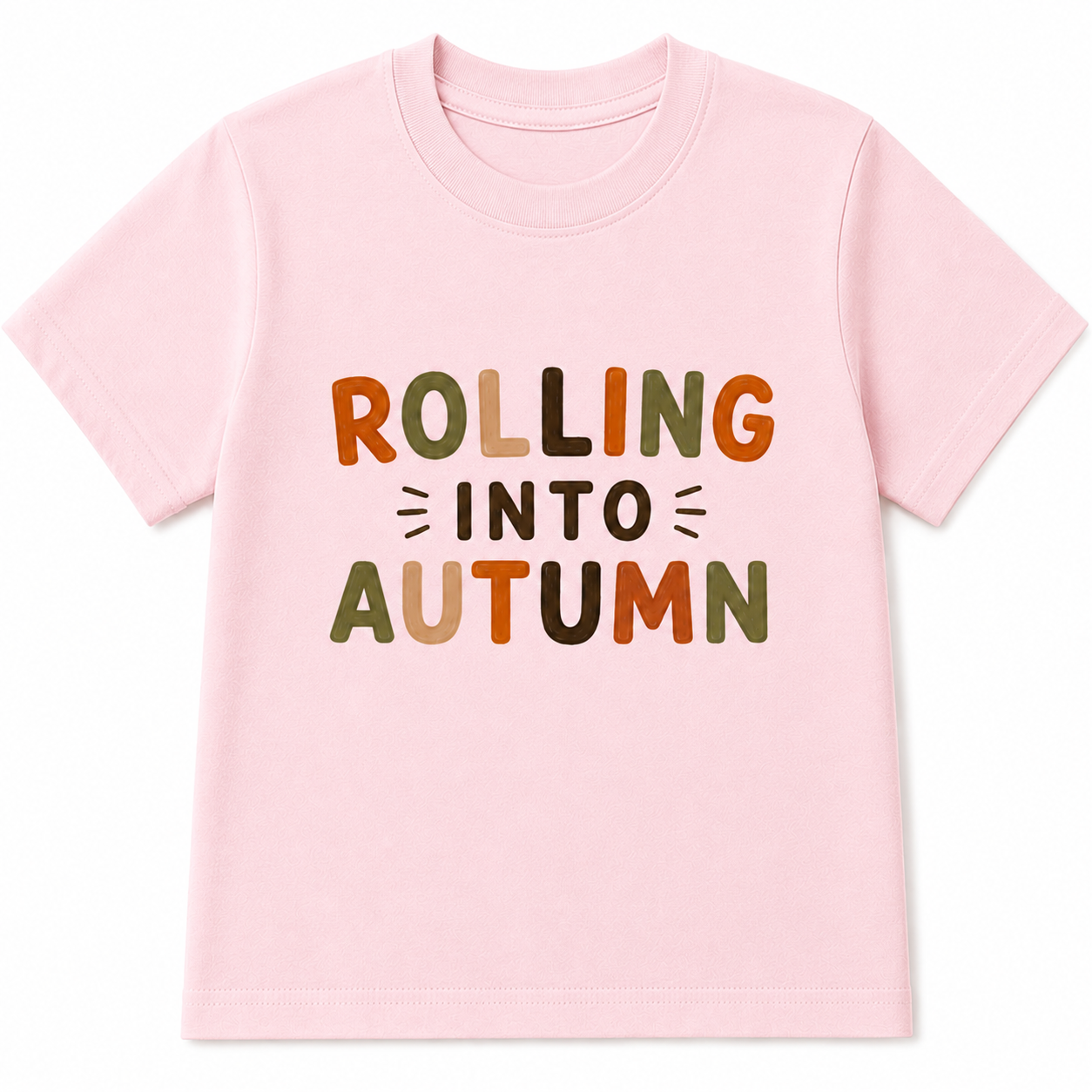 Rolling into autumn kids t shirt, hoodie or jumper