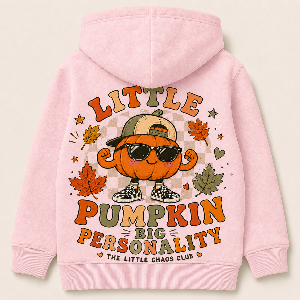 Little Pumpkin Big Personality Kids’ Autumn T shirt, jumper or hoodie