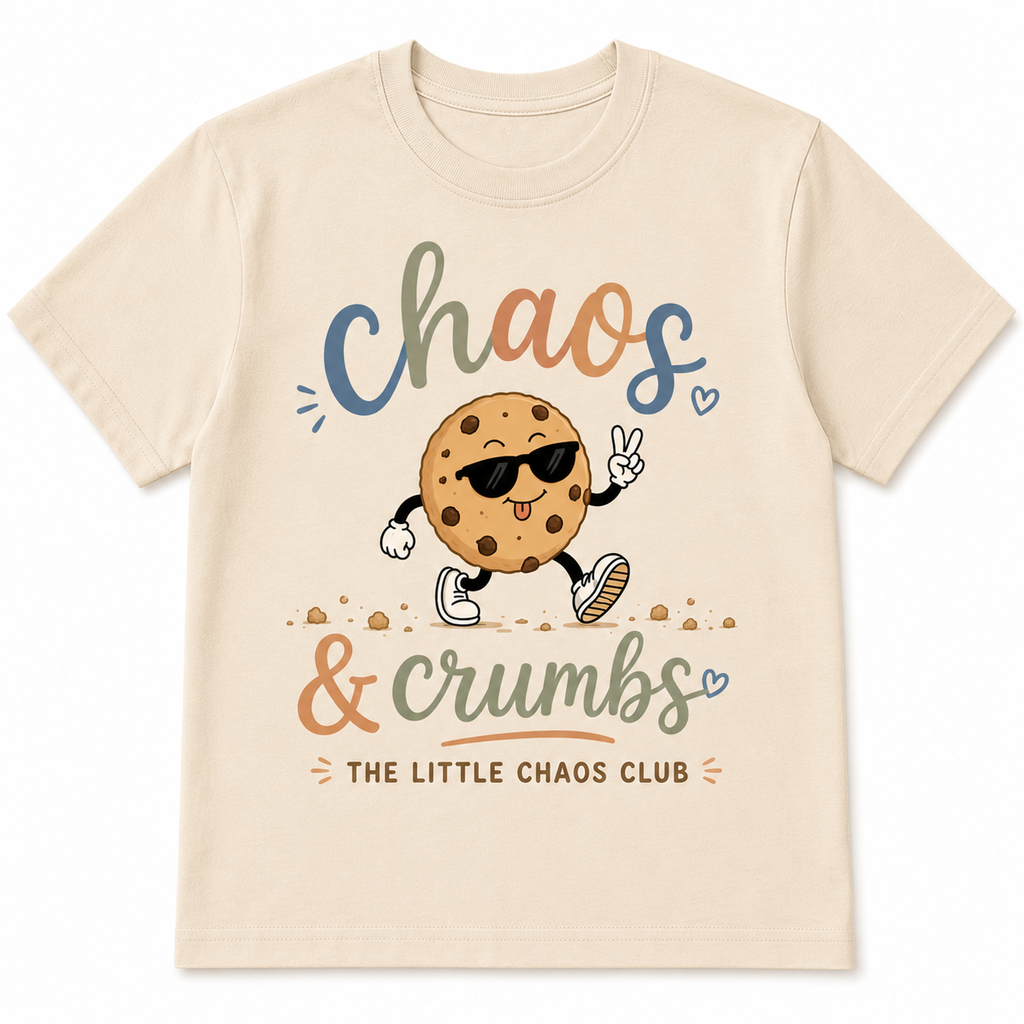 Chaos & Crumbs Kids Graphic T-Shirt