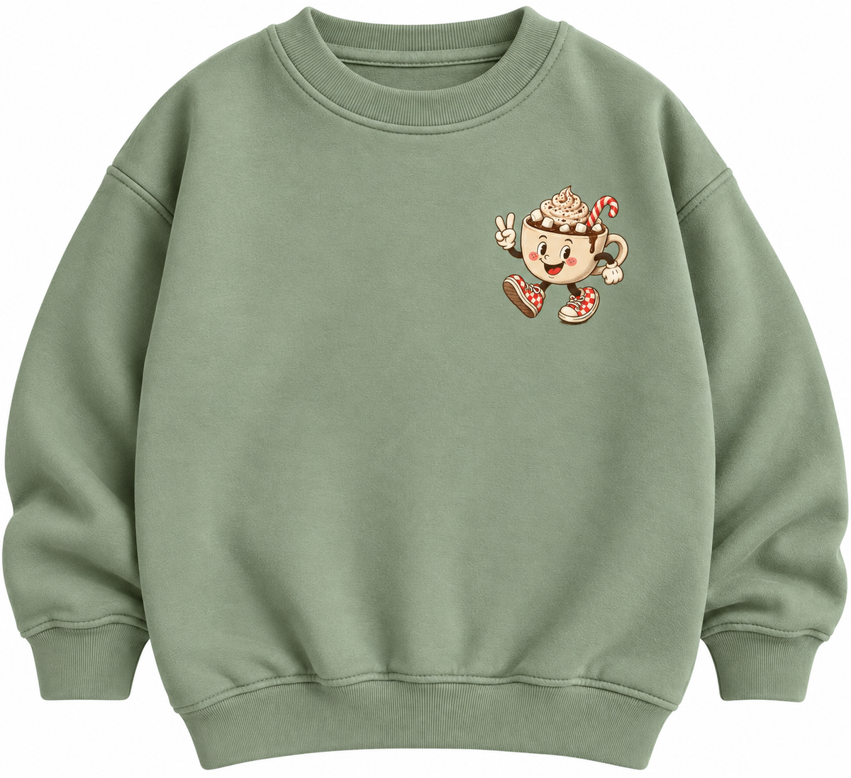 Powered by Hot Chocolate & Chaos Kids Christmas t shirt, jumper or hoodie