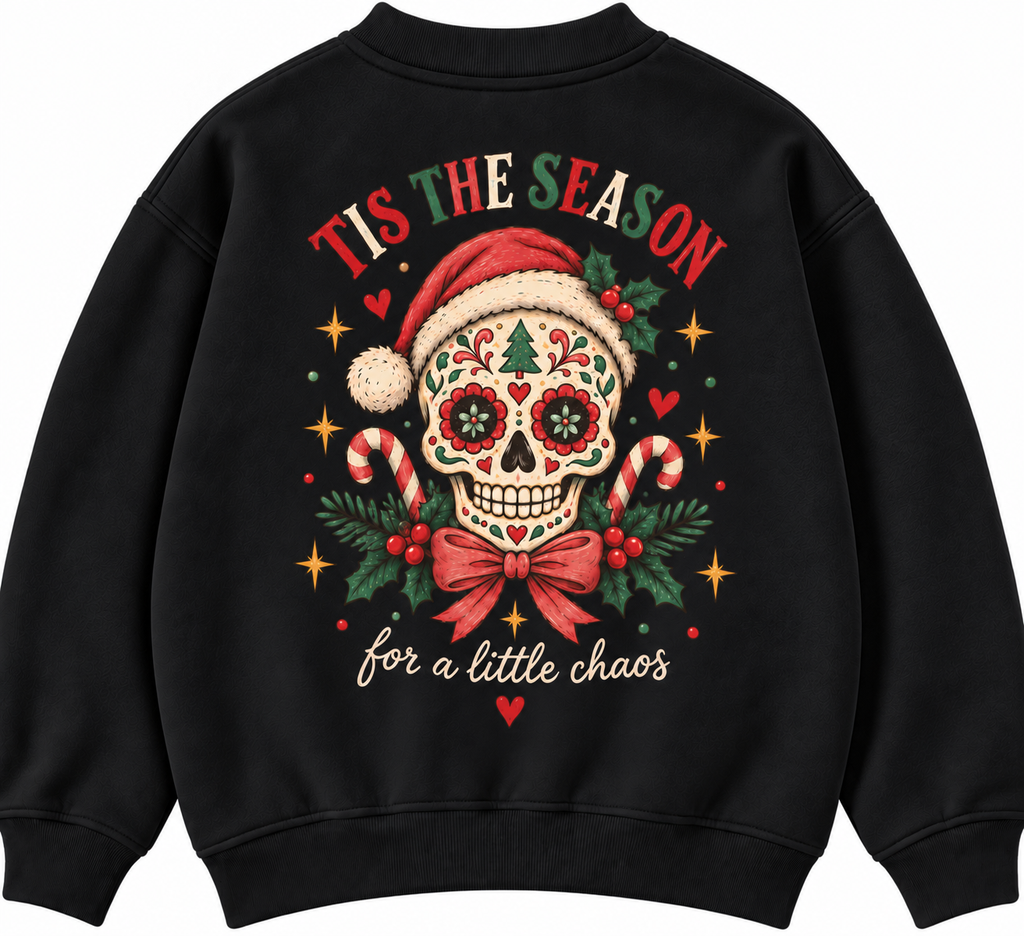Christmas Sugar skull T shirt, Jumper or hoodie