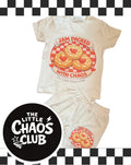 Jam Packed With Chaos Kids T-Shirt Set | Funny Kids Outfit | Matching Tee &amp; Shorts | The Little Chaos Club