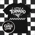 Little Tornado Kids Tee | Cool Kids Graphic T-Shirt | Unisex Statement Shirt