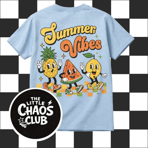 Summer Vibes Kids Graphic T-Shirt