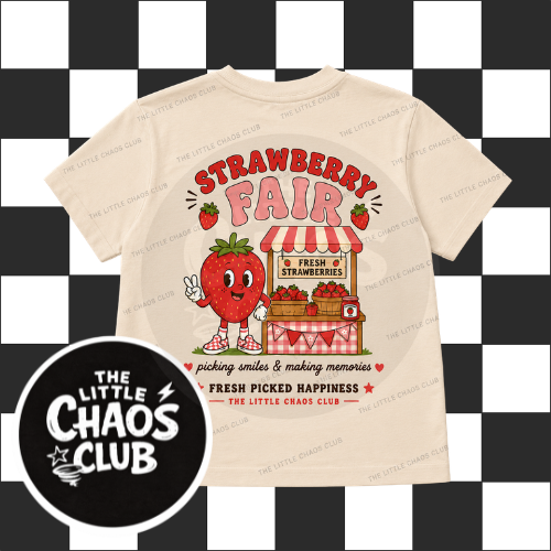 Strawberry Fair Kids Graphic T-Shirt