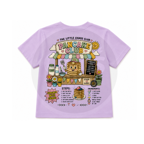 Pancake Club Kids Graphic T-Shirt
