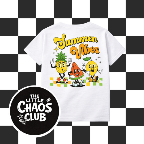 Summer Vibes Kids Graphic T-Shirt