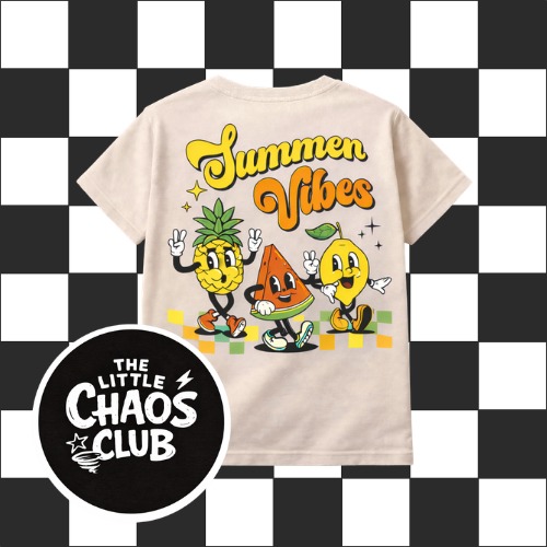 Summer Vibes Kids Graphic T-Shirt