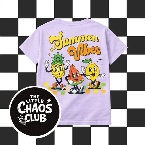 Summer Vibes Kids Graphic T-Shirt
