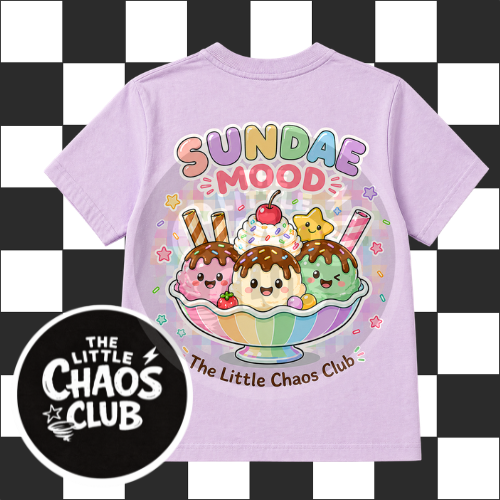 Sundae Mood Kids T-Shirt – Cute Ice Cream Graphic Tee