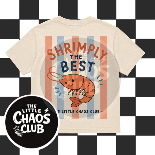 Shrimply The Best Kids T-Shirt