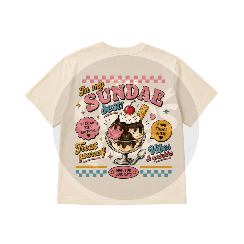 In My Sundae Best Kids Graphic T-Shirt